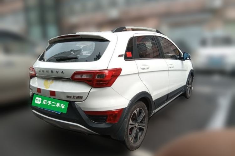 Used BAIC Senova X25 2015 1.5L Manual Elite Edition Rear Right 45 Deg