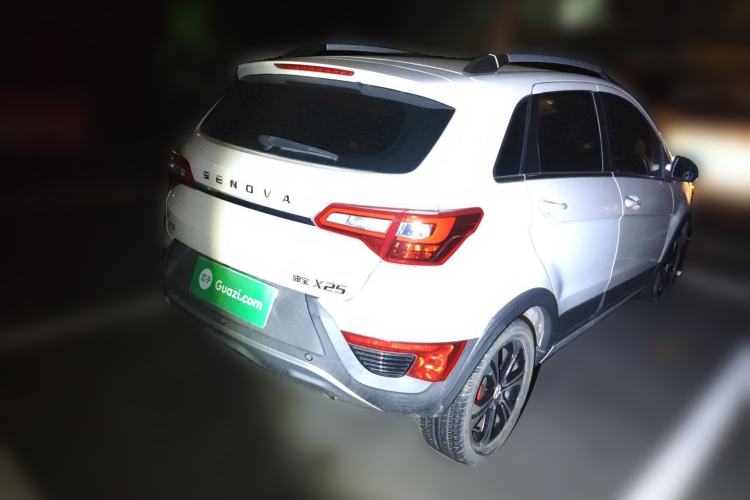 Used BAIC Senova X25 2015 1.5L Automatic Elite Model Rear Right 45 Deg