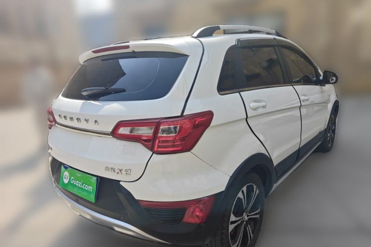 Used BAIC Senova X25 2015 1.5L Manual Elite Edition Rear Right 45 Deg