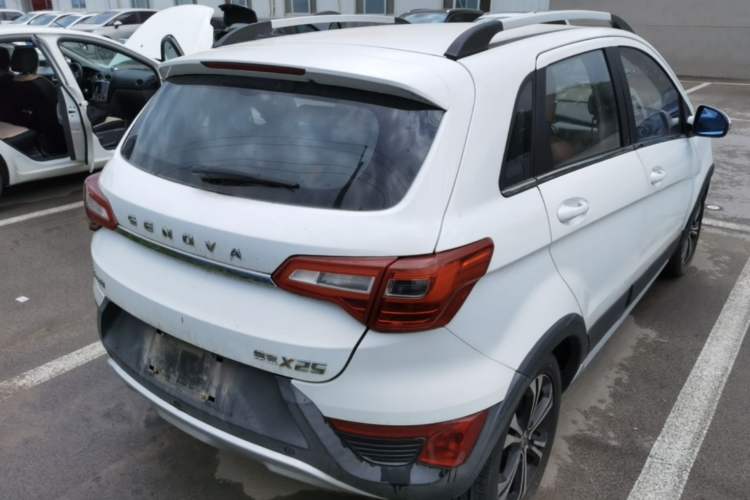 Used BAIC Senova X25 2015 1.5L Automatic Elite Model Rear Right 45 Deg
