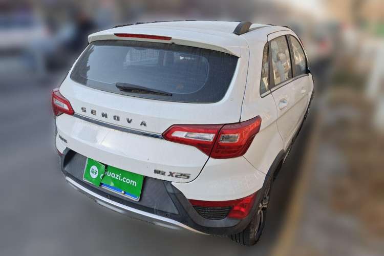 Used BAIC Senova X25 2015 1.5L Automatic Elite Model Rear Right 45 Deg