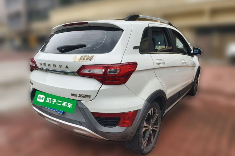 Used BAIC Senova X25 2015 1.5L Automatic Elite Model Rear Right 45 Deg
