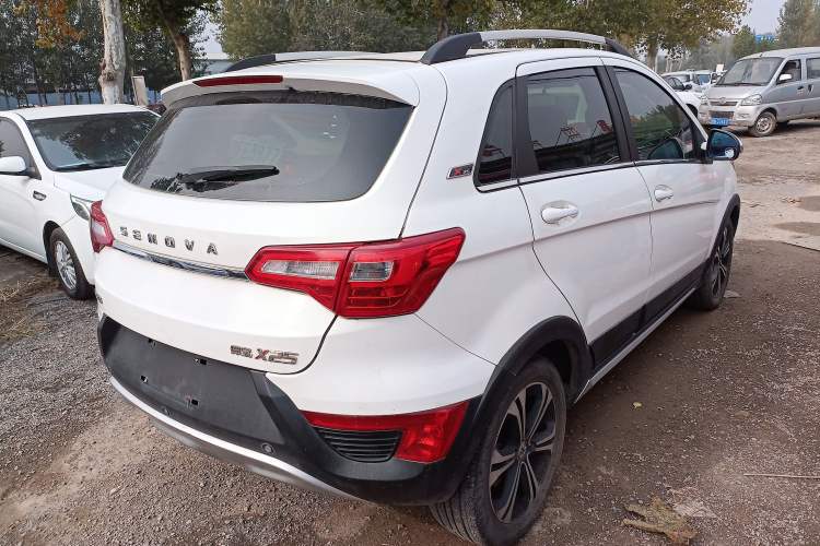 Used BAIC Senova X25 2015 1.5L Manual Elite Edition Rear Right 45 Deg