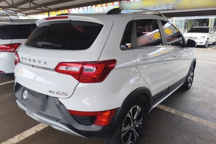 Used BAIC Senova X25 2015 1.5L Automatic Elite Model Rear Right 45 Deg