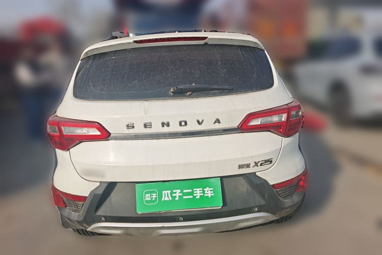 Used BAIC Senova X25 2015 1.5L manual Comfort trim level Rear