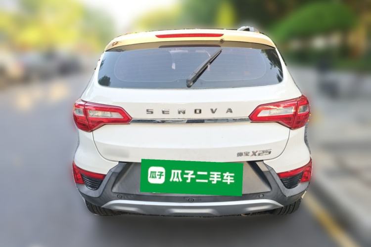 Used BAIC Senova X25 2015 1.5L automatic luxury version Rear