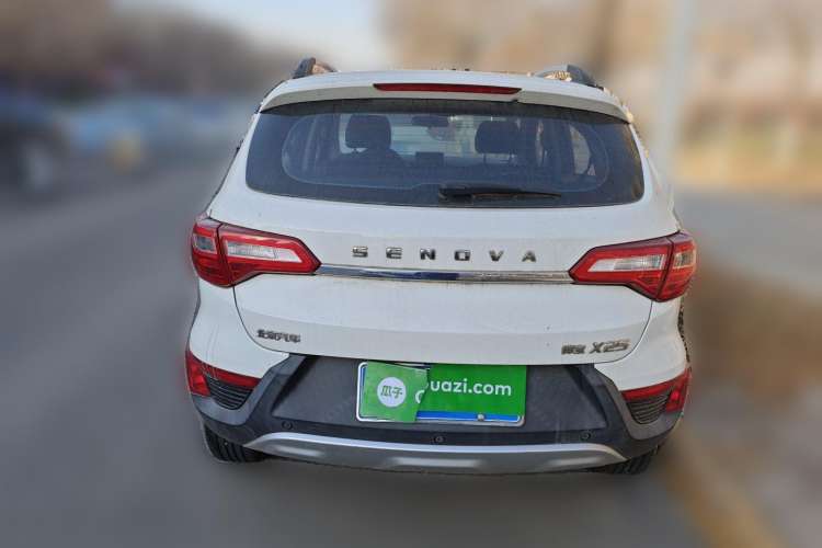 Used BAIC Senova X25 2015 1.5L Automatic Elite Model Rear