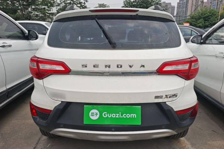 Used BAIC Senova X25 2015 1.5L Automatic Elite Model Rear
