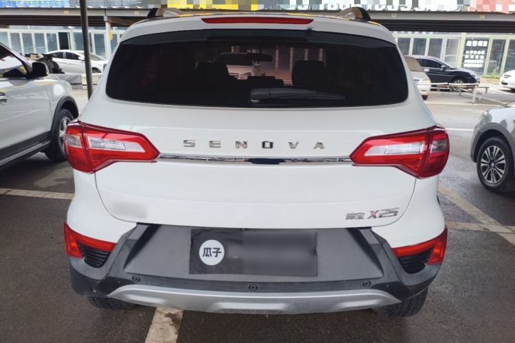 Used BAIC Senova X25 2015 1.5L Automatic Elite Model Rear