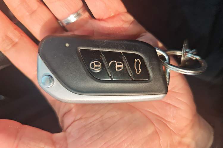 Used BAIC Senova X25 2015 1.5L manual Comfort trim level Vehicle Key