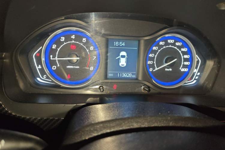 Used BAIC Senova X25 2015 1.5L Manual Elite Edition Instrument Cluster