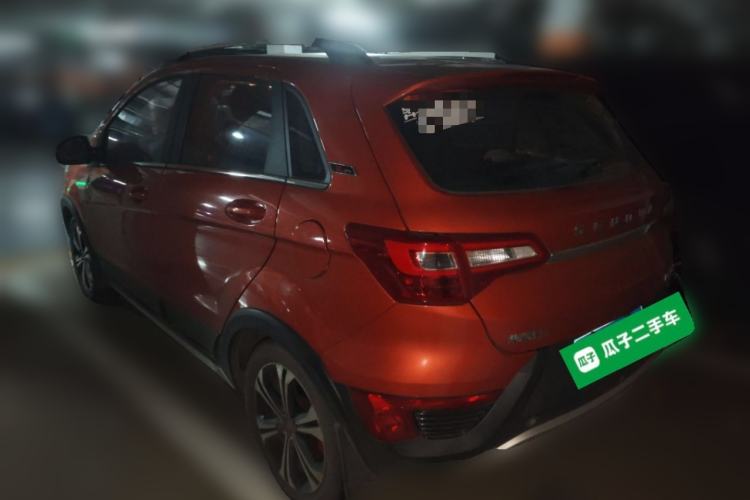 Used BAIC Senova X25 2015 1.5L Manual Elite Edition Rear Left 45 Deg