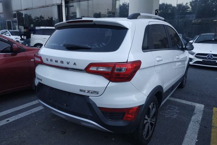 Used BAIC Senova X25 2017 1.5L Automatic Elite Navigation Edition Rear Right 45 Deg