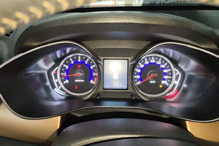 Used BAIC Senova X35 2016 1.5L Manual Elite Edition Instrument Cluster