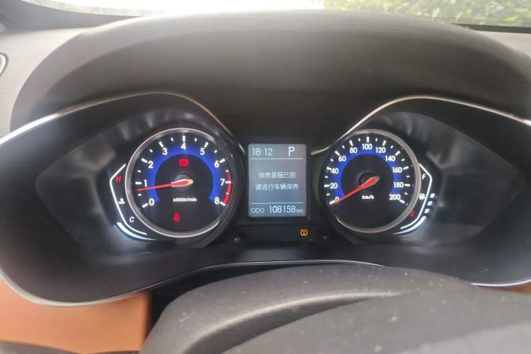 Used BAIC Senova X35 2016 1.5L Automatic Luxury Edition Instrument Cluster