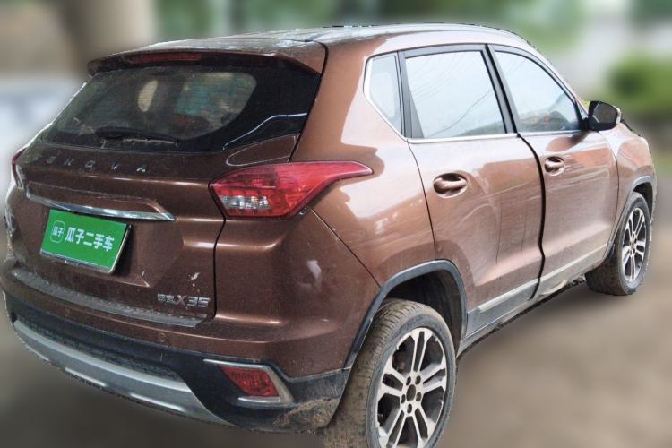 Used BAIC Senova X35 2016 1.5L Manual Luxury Edition Rear Right 45 Deg