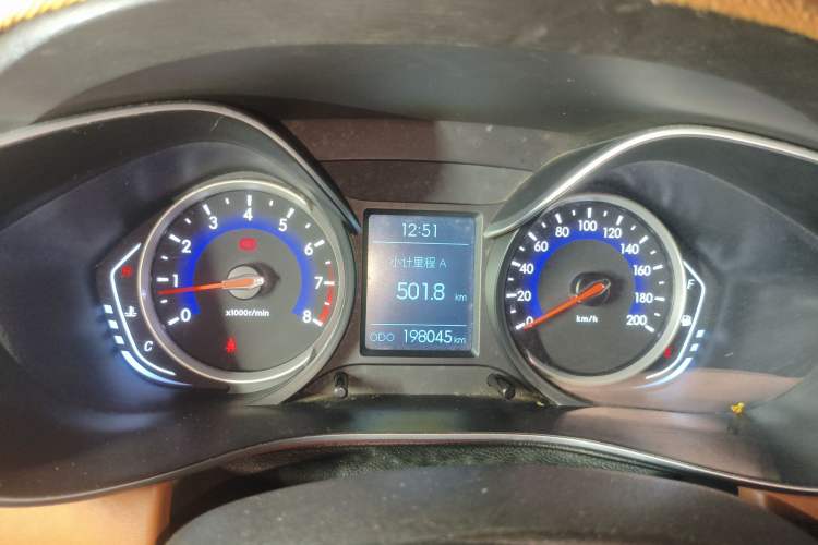 Used BAIC Senova X35 2016 1.5L Manual Luxury Edition Instrument Cluster