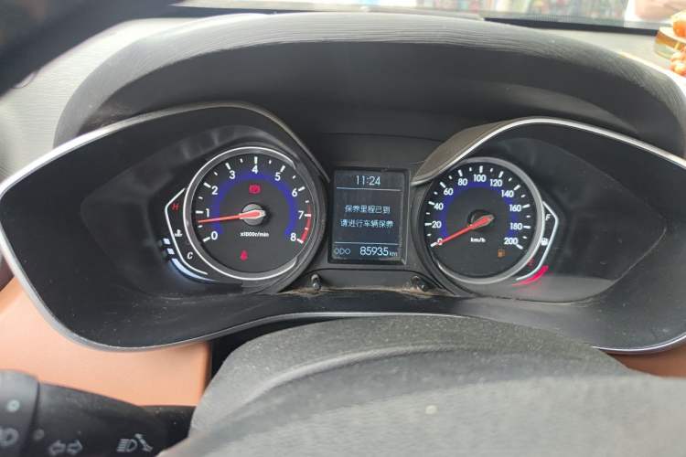 Used BAIC Senova X35 2016 1.5L Manual Luxury Edition Instrument Cluster