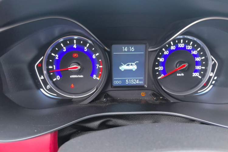 Used BAIC Senova X35 2016 1.5L Manual Elite Edition Instrument Cluster