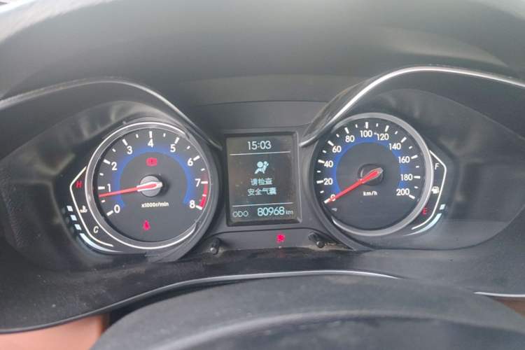 Used BAIC Senova X35 2016 1.5L Manual Luxury Edition Instrument Cluster