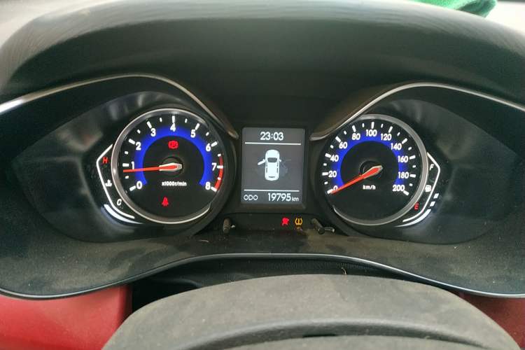 Used BAIC Senova X35 2016 1.5L Manual Elite Edition Instrument Cluster