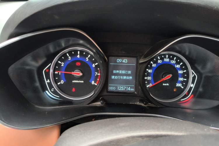 Used BAIC Senova X35 2016 1.5L Manual Luxury Edition Instrument Cluster