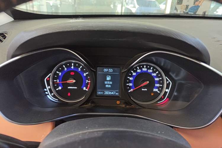 Used BAIC Senova X35 2016 1.5L Manual Luxury Edition Instrument Cluster