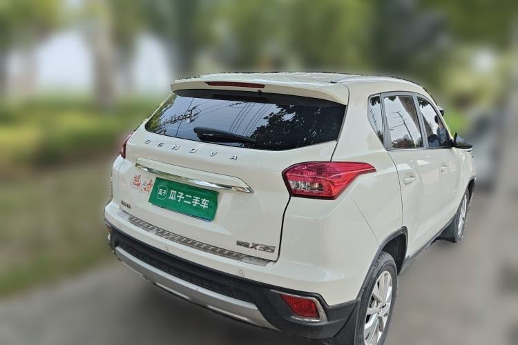 Used BAIC Senova X35 2016 1.5L Automatic Elite Edition Rear Right 45 Deg