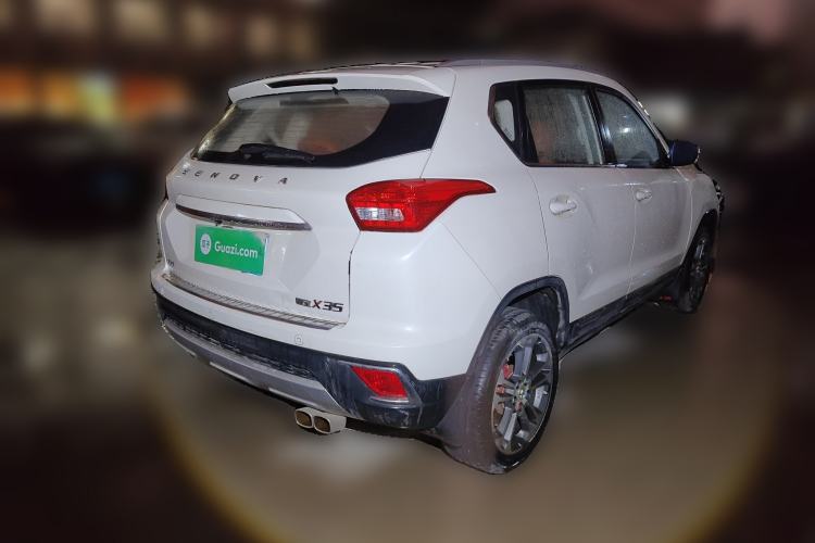 Used BAIC Senova X35 2016 1.5L Manual Luxury Edition Rear Right 45 Deg