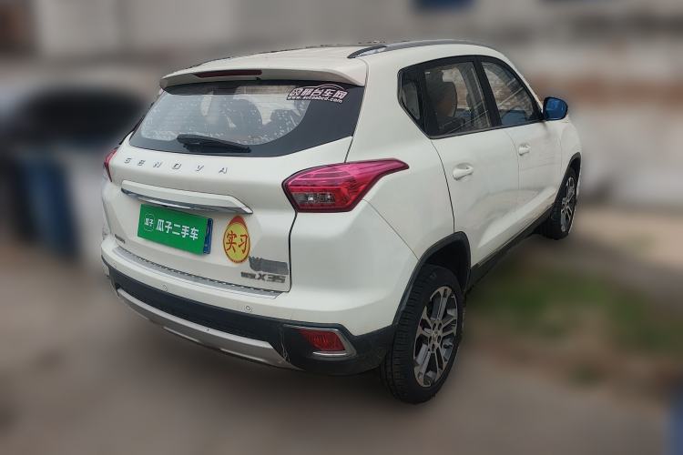 Used BAIC Senova X35 2016 1.5L Automatic Prestige Edition Rear Right 45 Deg