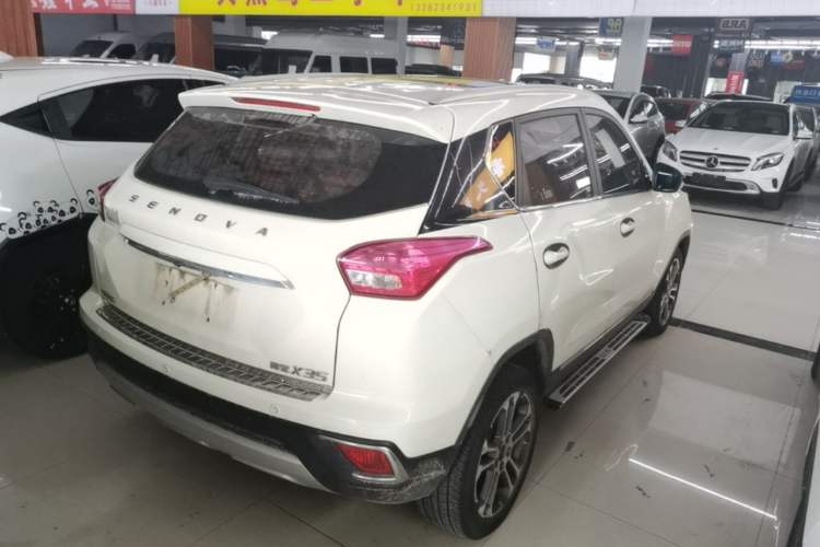 Used BAIC Senova X35 2016 1.5L Automatic Luxury Edition Rear Right 45 Deg