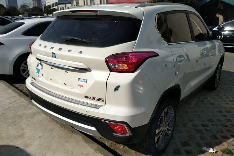 Used BAIC Senova X35 2016 1.5L Automatic Luxury Edition Rear Right 45 Deg