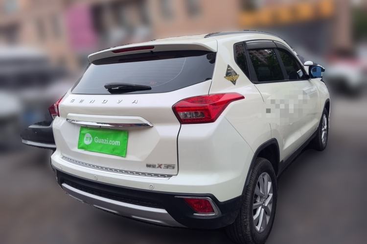 Used BAIC Senova X35 2016 1.5L Manual Elite Edition Rear Right 45 Deg