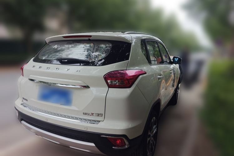 Used BAIC Senova X35 2016 1.5L Manual Luxury Edition Rear Right 45 Deg