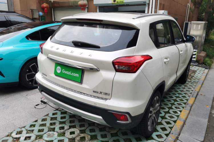 Used BAIC Senova X35 2016 1.5L Automatic Prestige Edition Rear Right 45 Deg