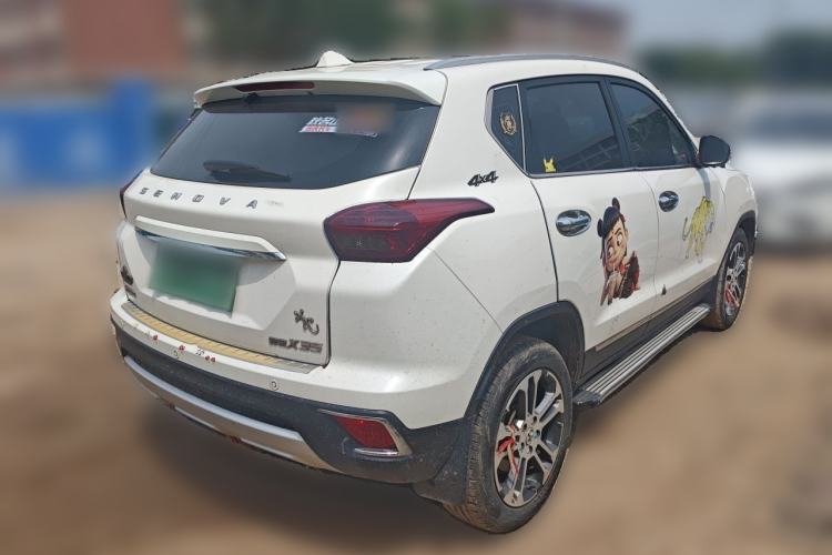 Used BAIC Senova X35 2016 1.5L Automatic Luxury Edition Rear Right 45 Deg