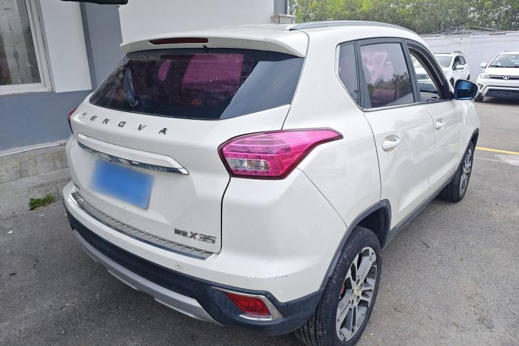 Used BAIC Senova X35 2016 1.5L Manual Luxury Edition Rear Right 45 Deg