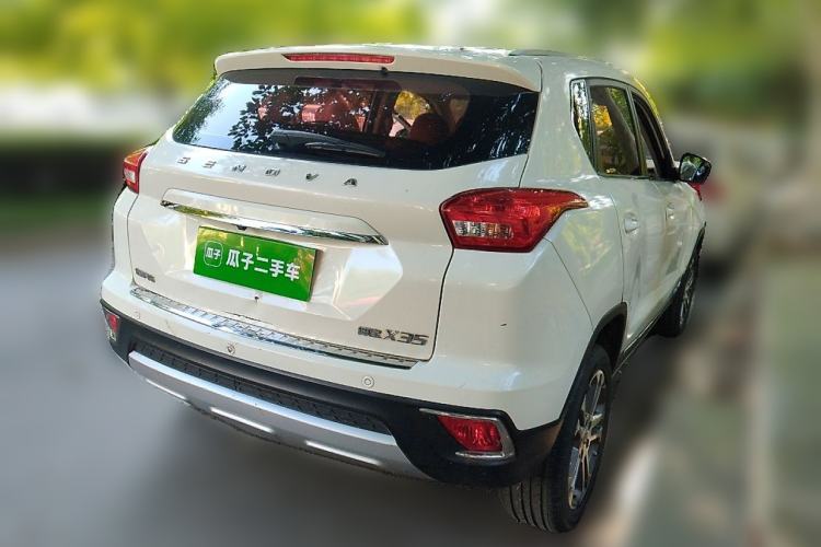 Used BAIC Senova X35 2016 1.5L Manual Luxury Edition Rear Right 45 Deg