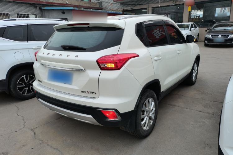Used BAIC Senova X35 2016 1.5L Manual Elite Edition Rear Right 45 Deg