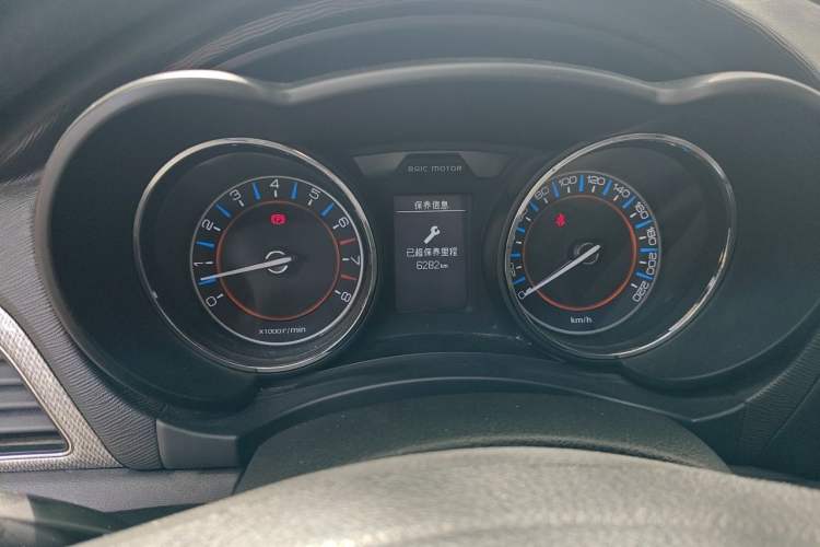 Used BAIC Senova X55 2016 1.5L Manual Comfort Version Instrument Cluster