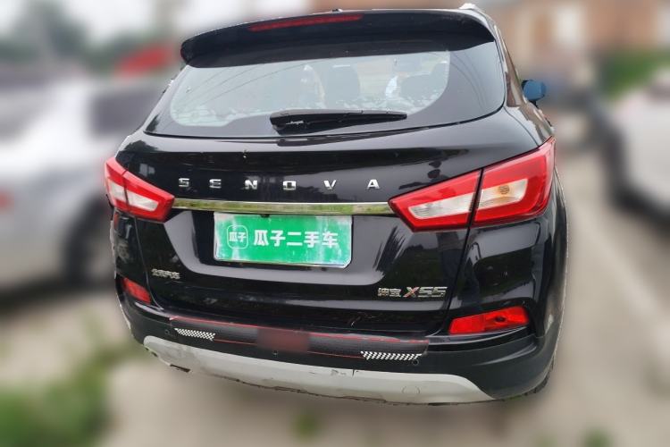 Used BAIC Senova X55 2016 1.5T CVT Elite Edition Rear