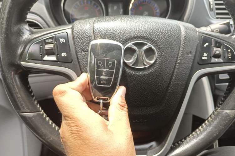 Used BAIC Senova X55 2016 1.5T CVT Elite Edition Vehicle Key