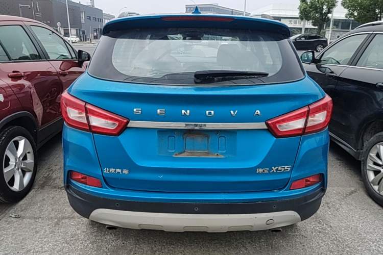 Used BAIC Senova X55 2016 1.5T CVT Elite Edition Rear
