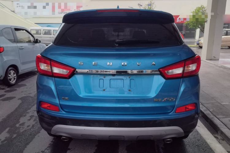 Used BAIC Senova X55 2016 1.5T CVT Elite Edition Rear