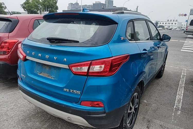 Used BAIC Senova X55 2016 1.5T CVT Elite Edition Rear Right 45 Deg