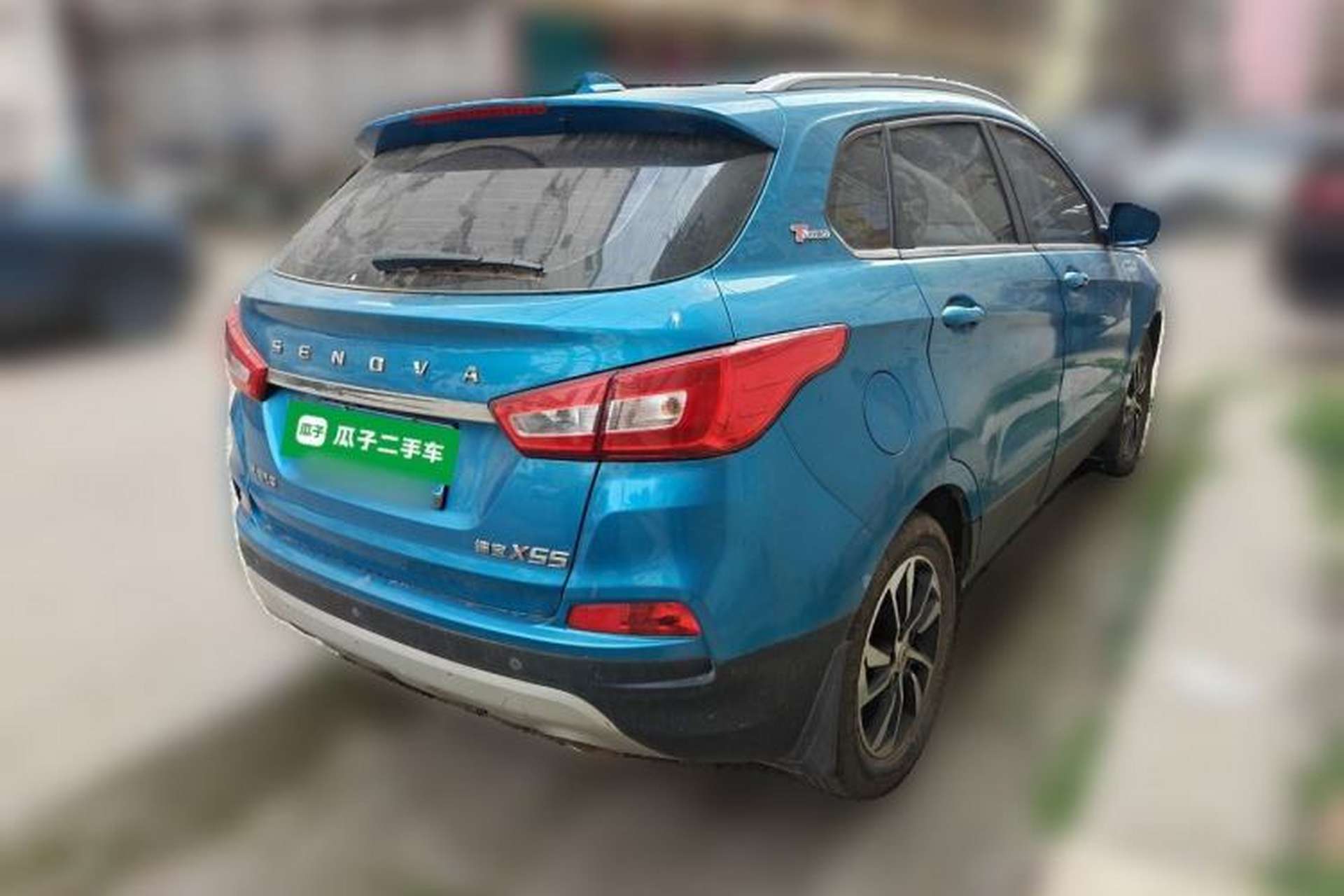 Used BAIC Senova X55 2016 1.5T CVT Elite Edition Rear Right 45 Deg