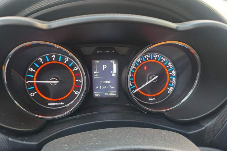 Used BAIC Senova X55 2016 1.5T CVT Comfort Version Instrument Cluster