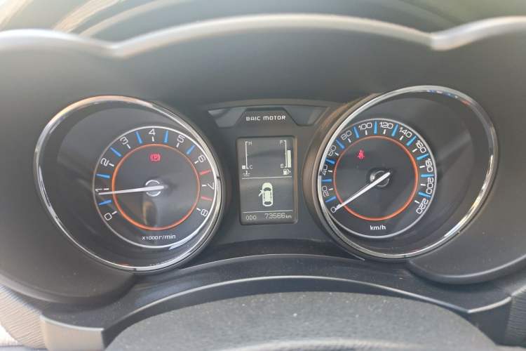 Used BAIC Senova X55 2016 1.5L Manual Comfort Version Instrument Cluster