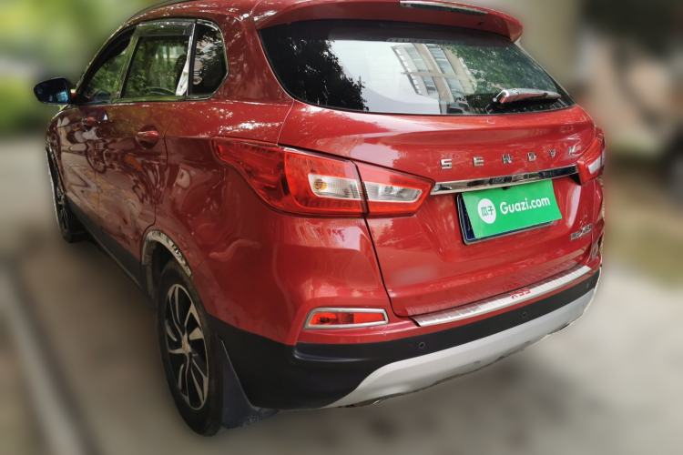 Used BAIC Senova X55 2016 1.5T CVT Luxury Edition Rear Left 45 Deg