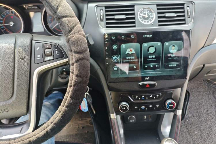 Used BAIC Senova X55 2016 1.5L Manual Comfort Version Audio And AC Panel